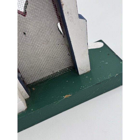 Christmas Dickens Wooden Table/Mantle Holiday Decoration Snowman Town Village - Picture 6 of 10